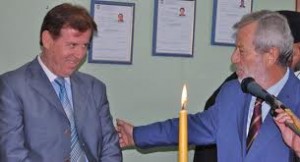 Ο τελευταίος δήμαρχος Γαργαλιάνων Καλοφωλιάς & ο πρώτος δήμαρχος Τριφυλίας Κόλλιας